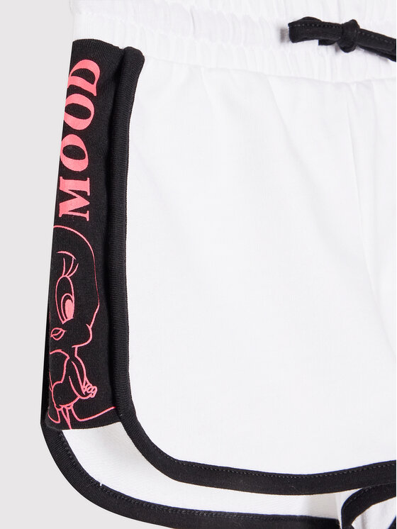 Спортивные шорты regular fit Looney Tunes 3BT0C900T United Colors Of Benetton, белый — фото 3