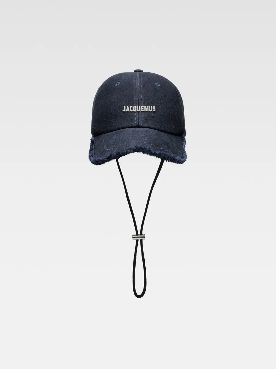 

Потертая бейсболка Ла Каскетта Артишо Jacquemus, темно-синий