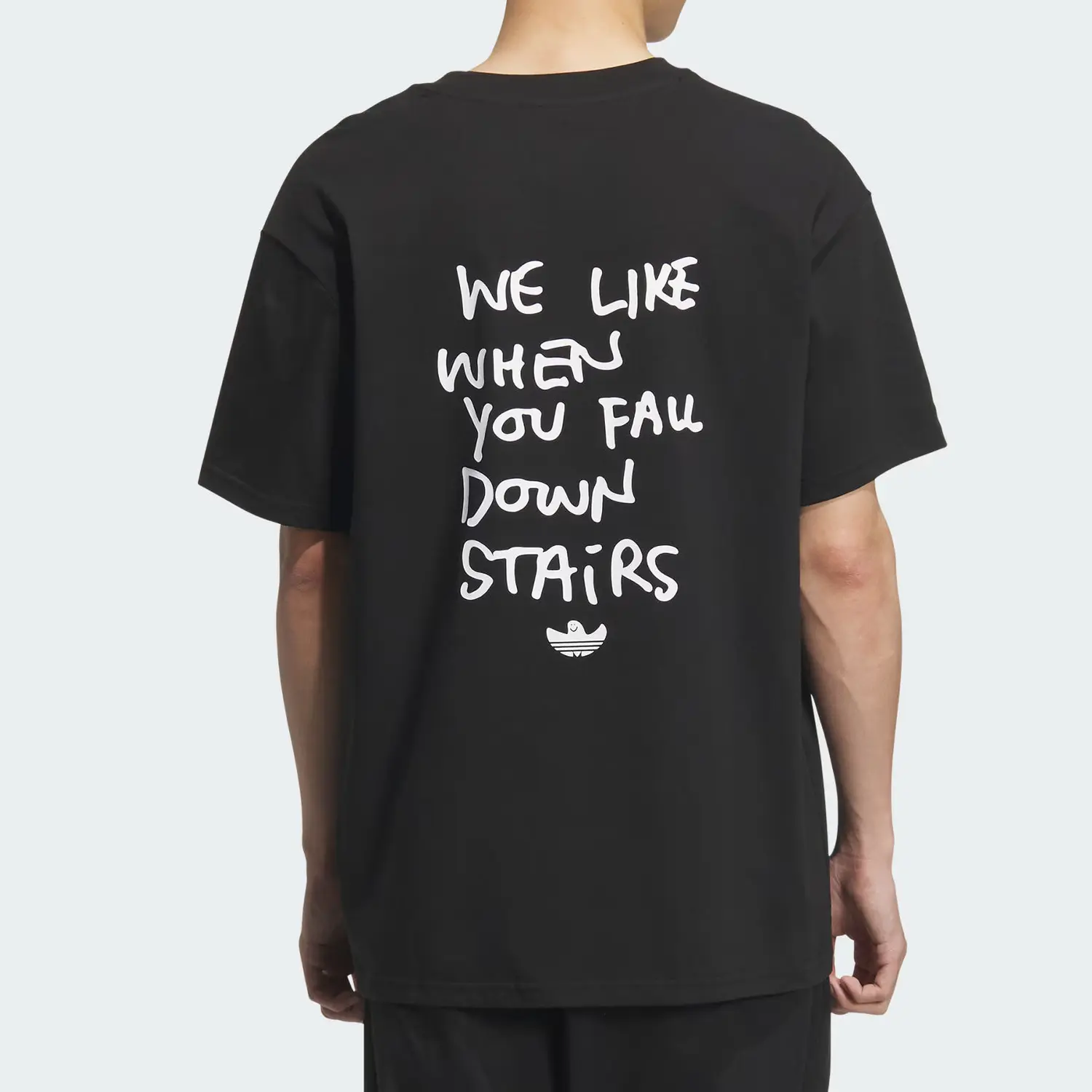 Футболка Shmoofoil STAIRS Unisex Adidas Originals, черный — фото 4