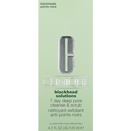 Blackhead Solutions, 7-дневное глубокое очищение и скраб для пор, 125 мл, Clinique — фото 2