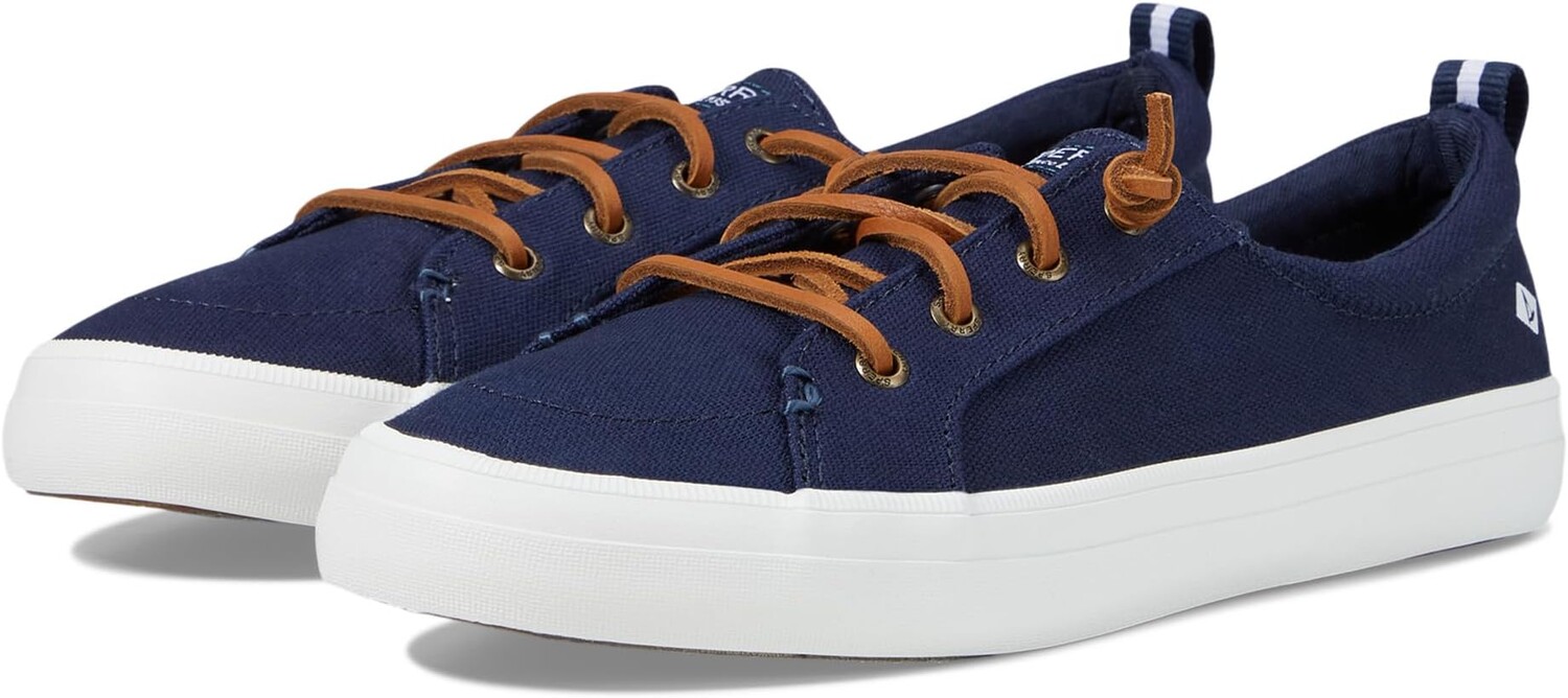 

Кроссовки Crest Vibe Washed Linen Sperry, темно-синий