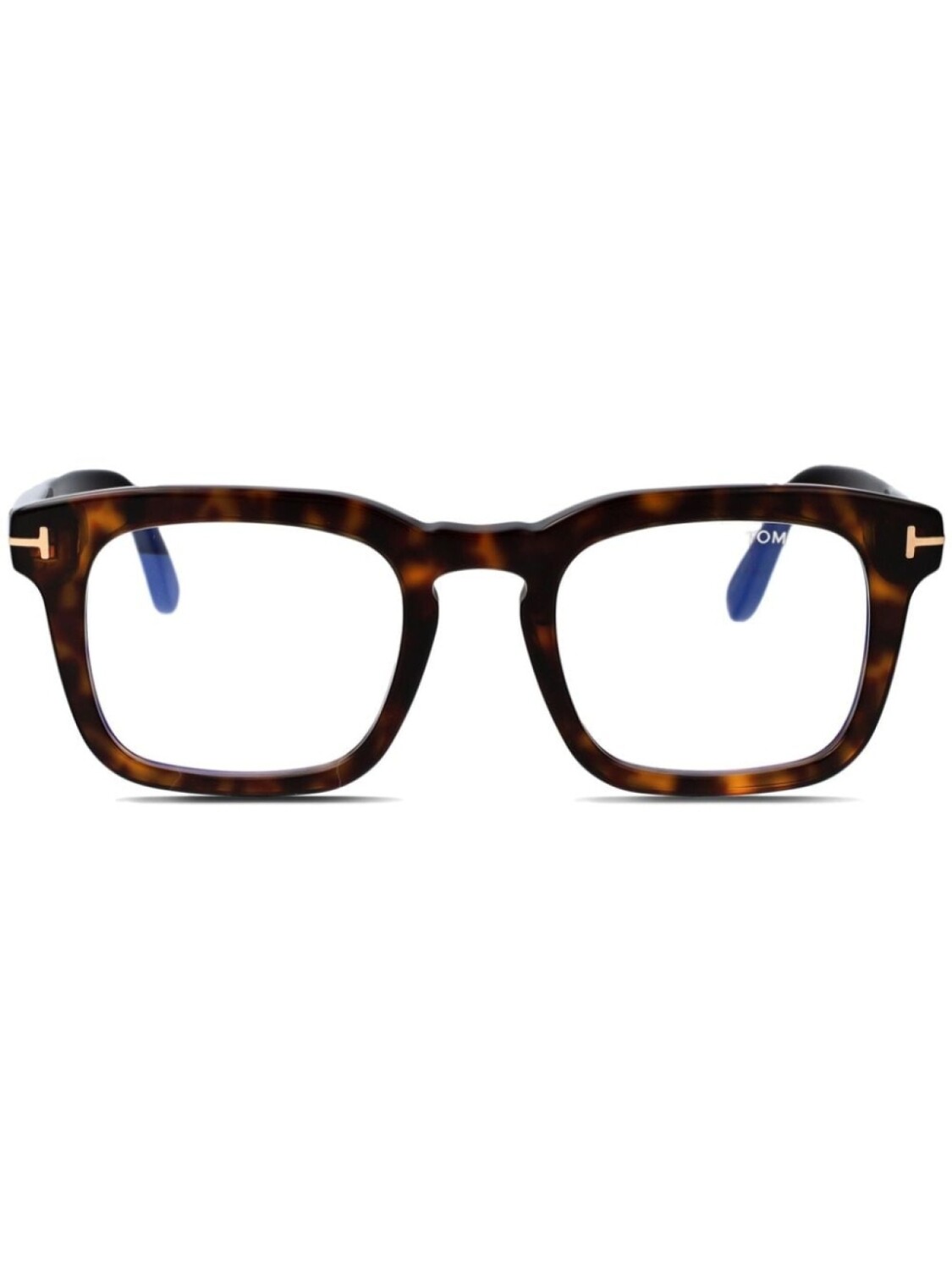

Очки в квадратной оправе TOM FORD Eyewear, коричневый