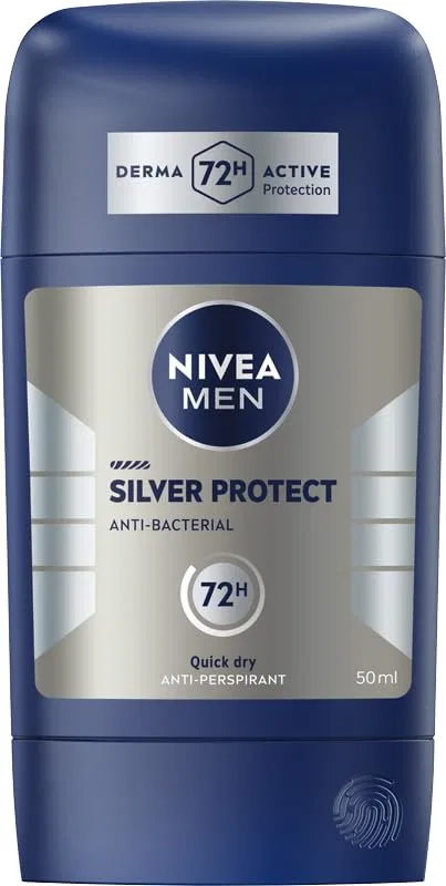 Мужской антиперспирант-стик NIVEA MEN Silver Protect, 50 мл Nivea Men