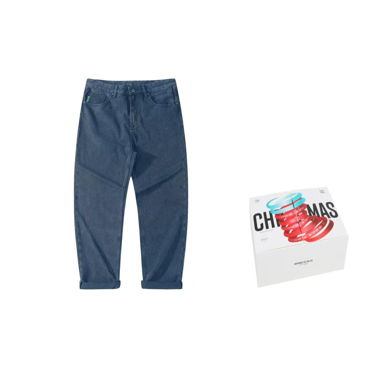 

Джинсы Unisex FAIRWHALE, Деним Синие (На флисе)