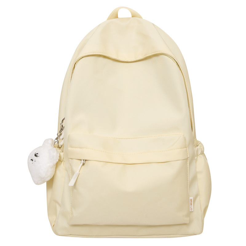 

BALANG Нейлоновый рюкзак унисекс черный розовый желтый синий белый, Yellow+Charm