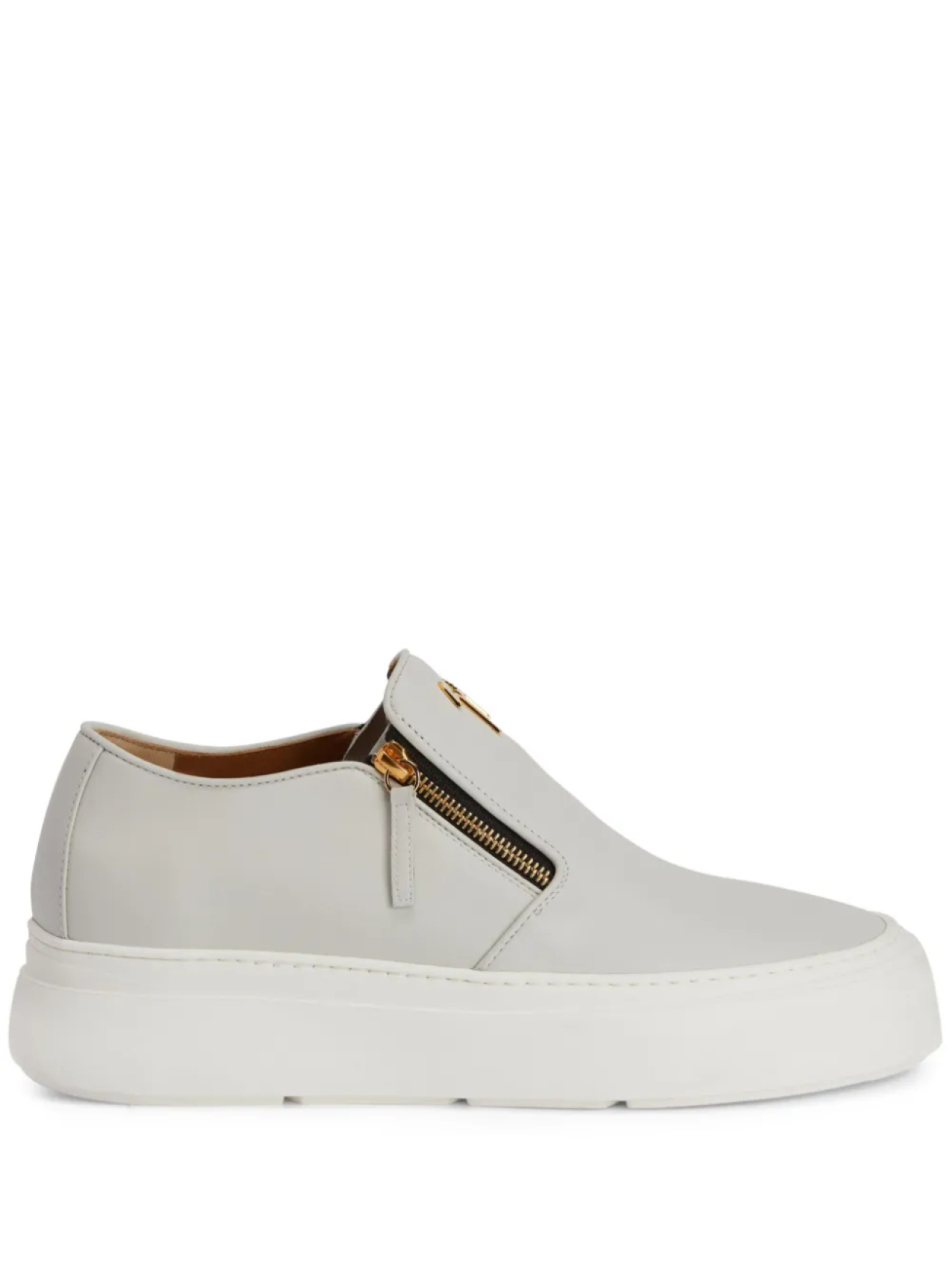 

Лоферы Mike Giuseppe Zanotti, серый