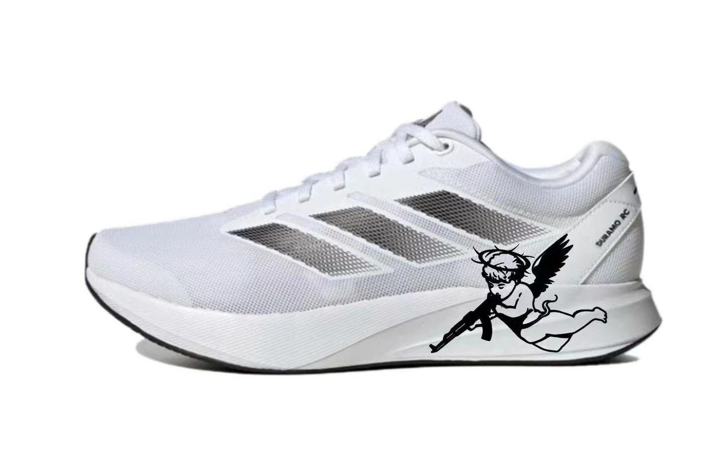 

Кроссовки Duramo RC Running Unisex Low-top Black/white Adidas