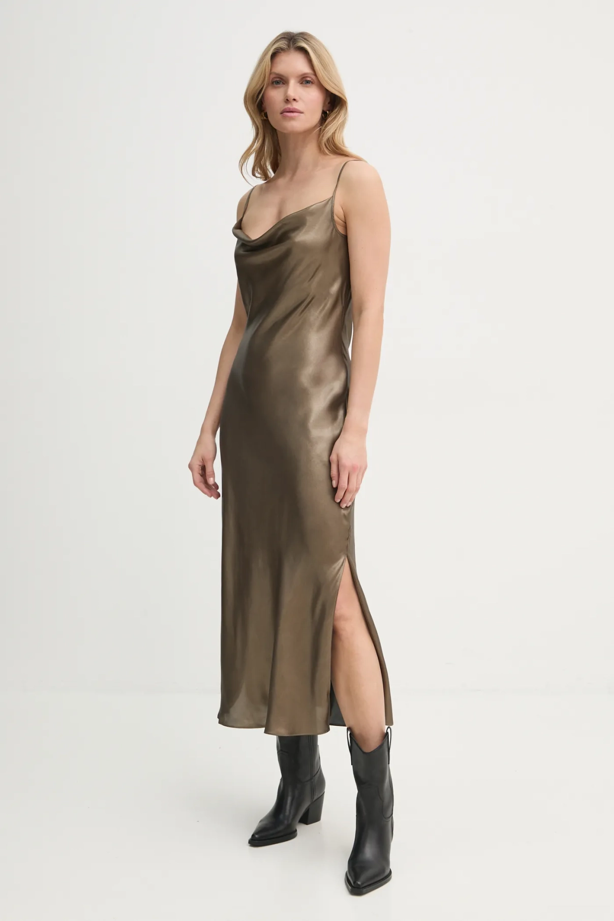 

ХЭДЛИ платье AllSaints, золотой
