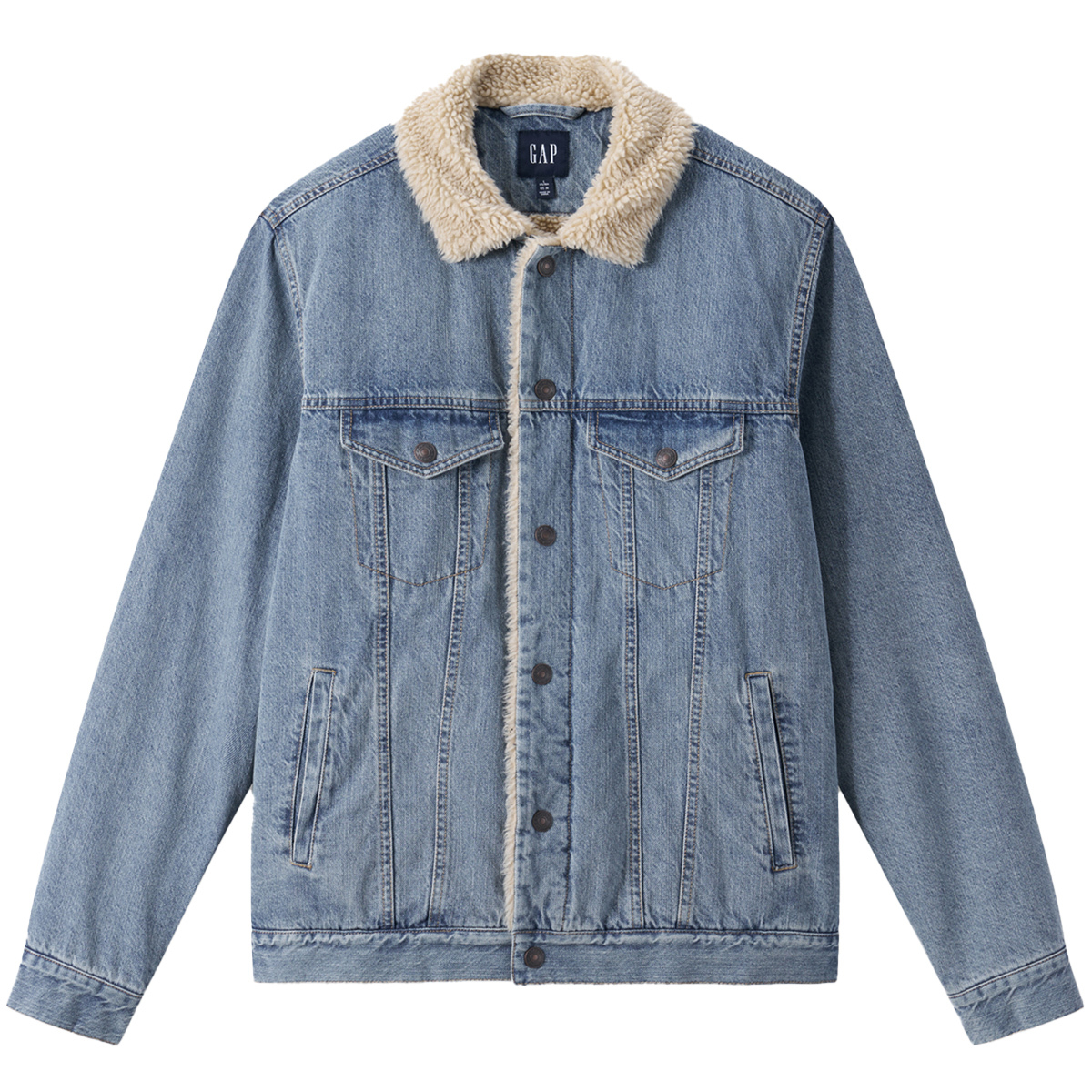 

GAP Джинсовая куртка унисекс, Medium Washed
