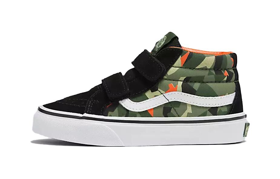 

Детские кроссовки для скейтбординга Vans SK8 PS, Black/Green
