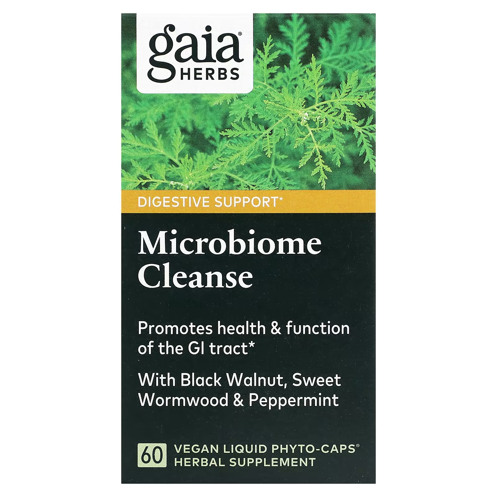 

Растительная добавка Gaia Herbs Microbiome Cleanse, 60 жидких фитокапсул