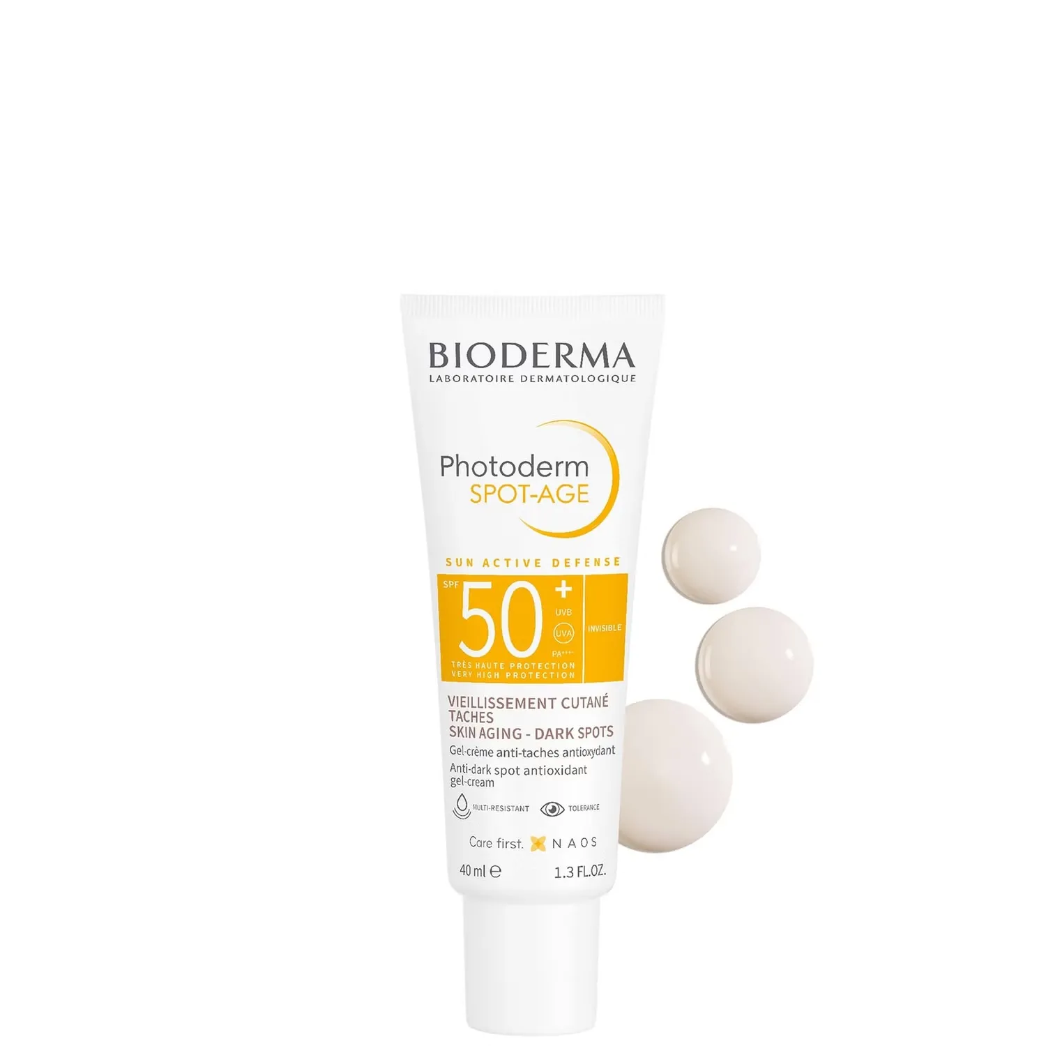 

Солнцезащитный крем против пигментации и морщин Photoderm SPF50+ 40мл Bioderma