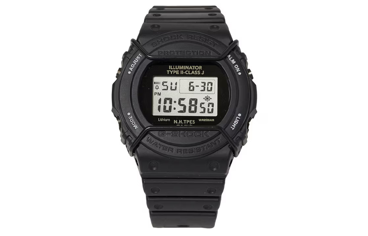 

CASIO Часы Unisex G-SQUAD Series Gray Watch DW-5700NH-1, Gray Dial