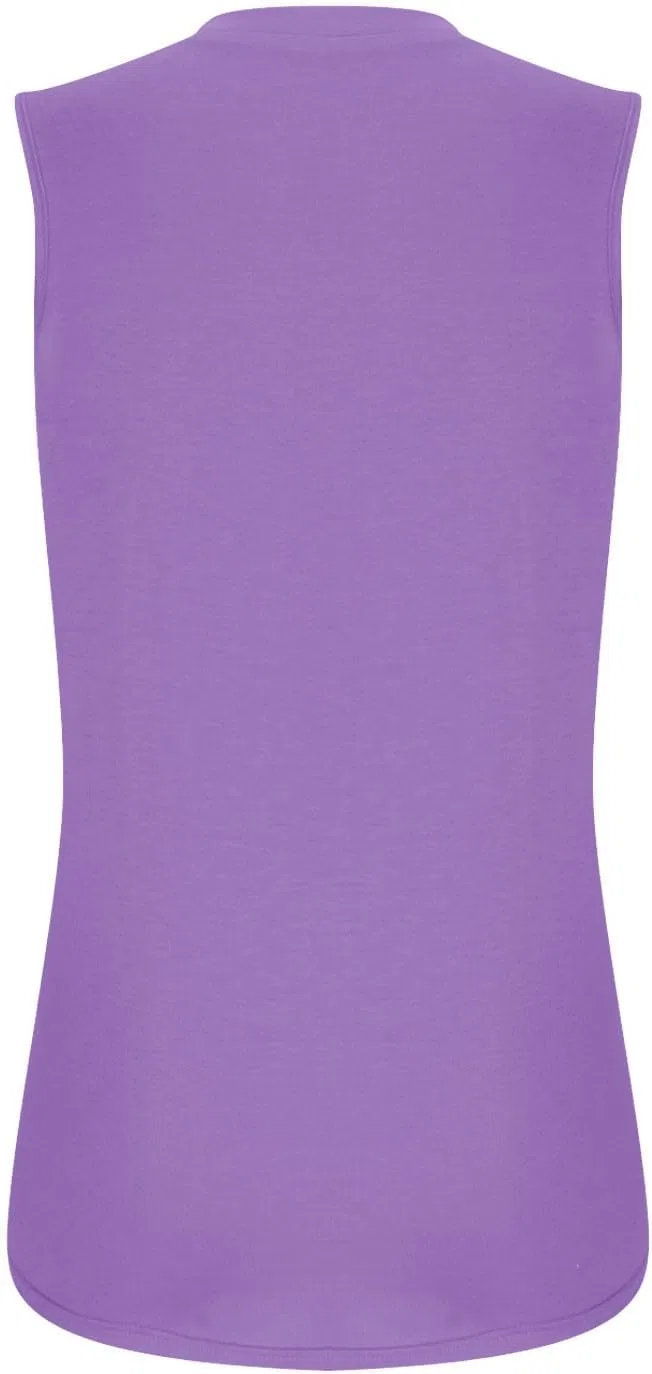 Женский топ-майка V-Neck, дышащий, Generic, Purple — фото 3