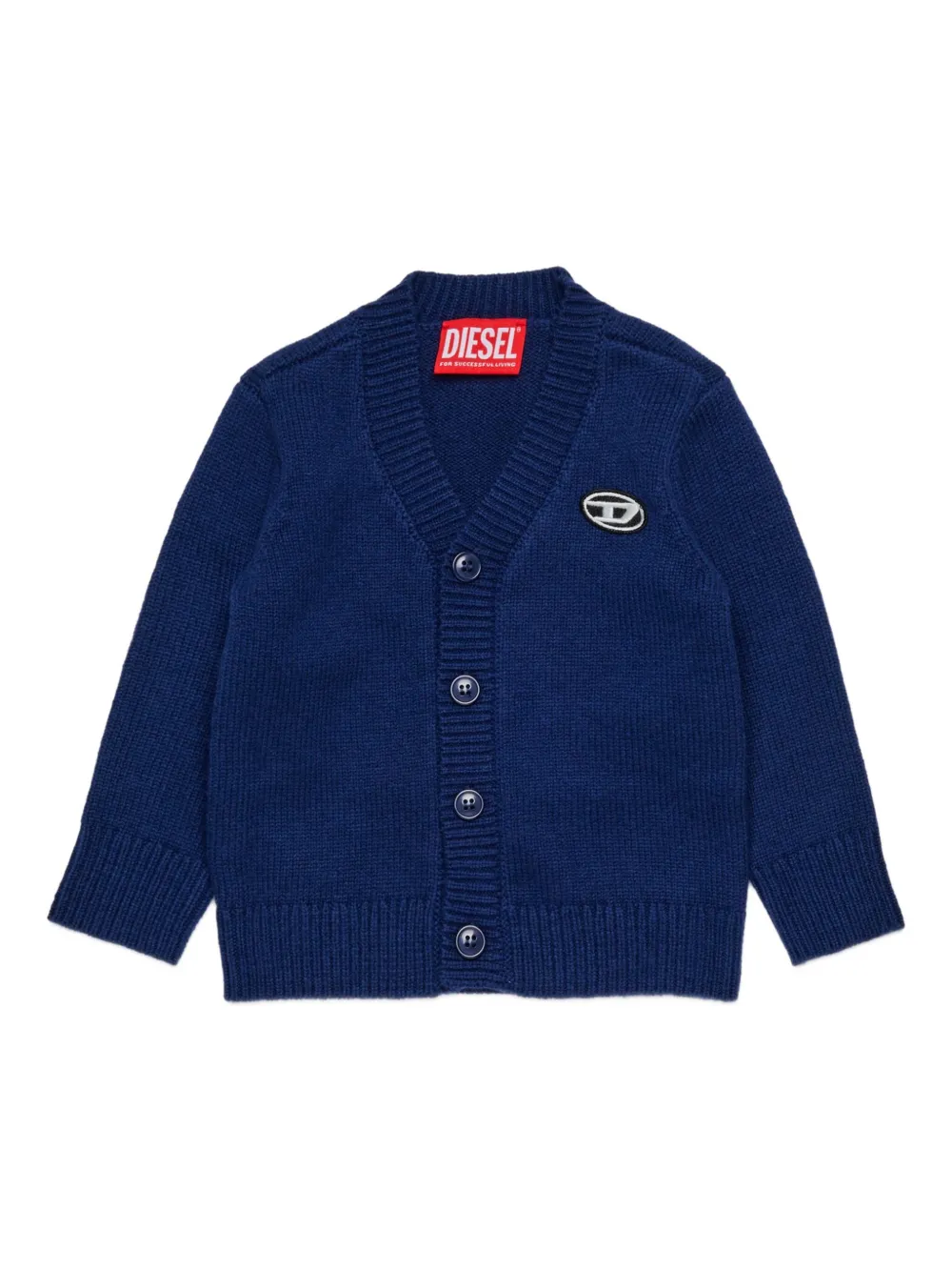 

Кардиган с вышитым логотипом Diesel Kids