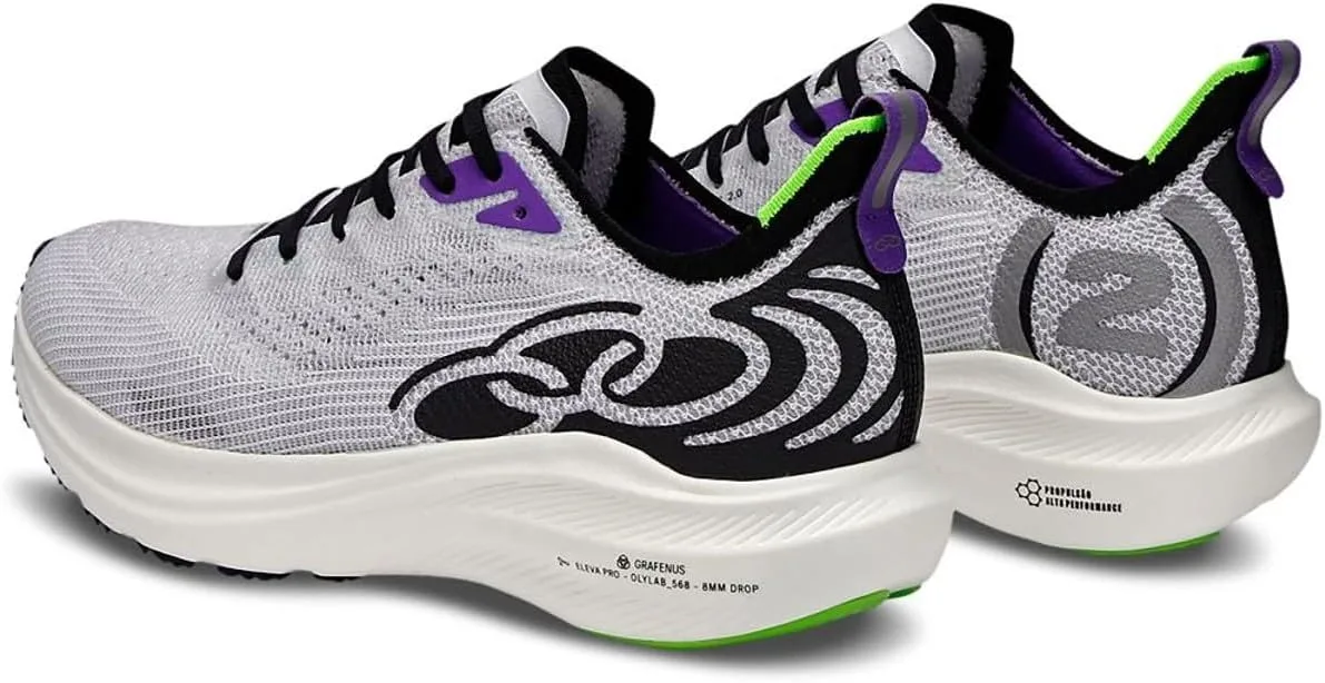 Кроссовки унисекс Olympikus Corre Grafeno 2, белый — фото 2