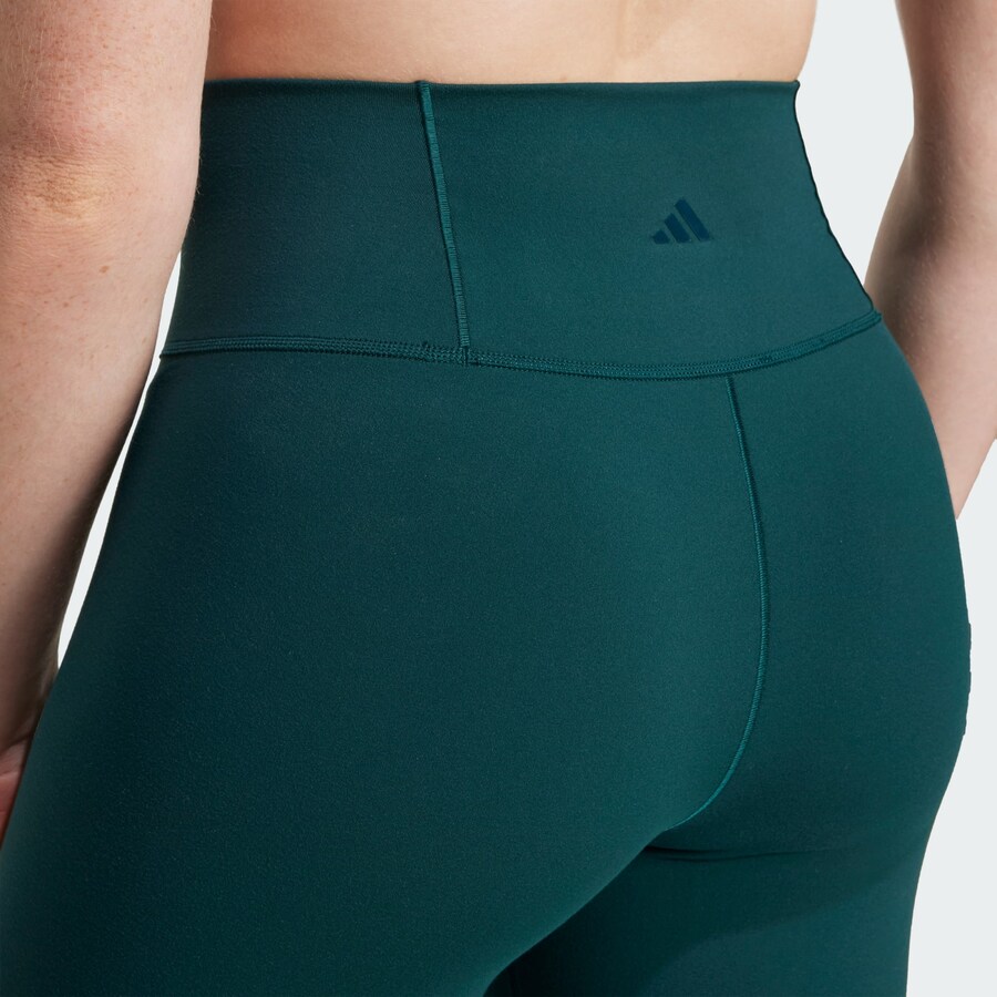 Узкие спортивные брюки ADIDAS PERFORMANCE All Me, темно-зеленый — фото 4