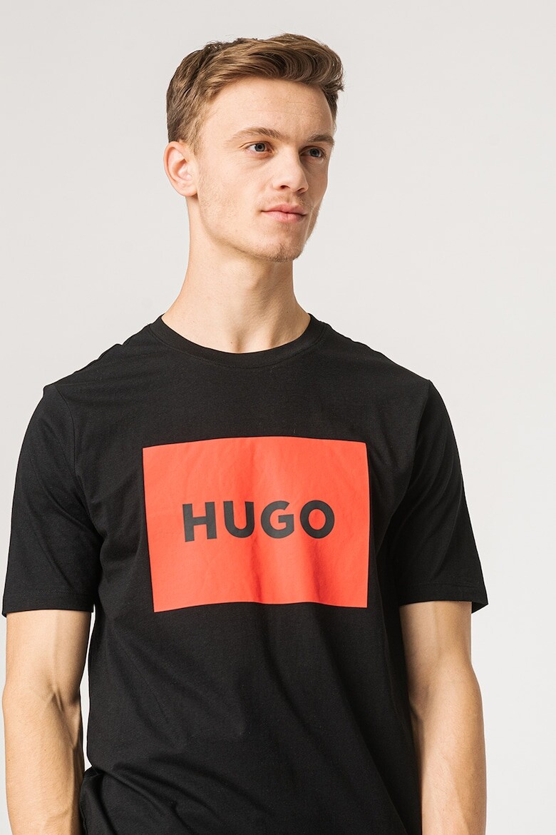 

Футболка с логотипом Dulive Hugo, черный