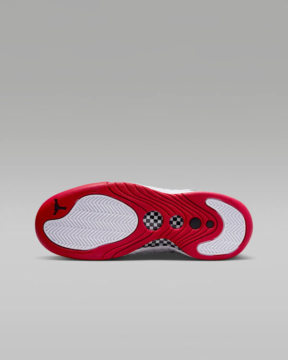 Кроссовки для старших детей Jordan Jumpman Pro, White/True Red/Metallic Silver/Black — фото 2