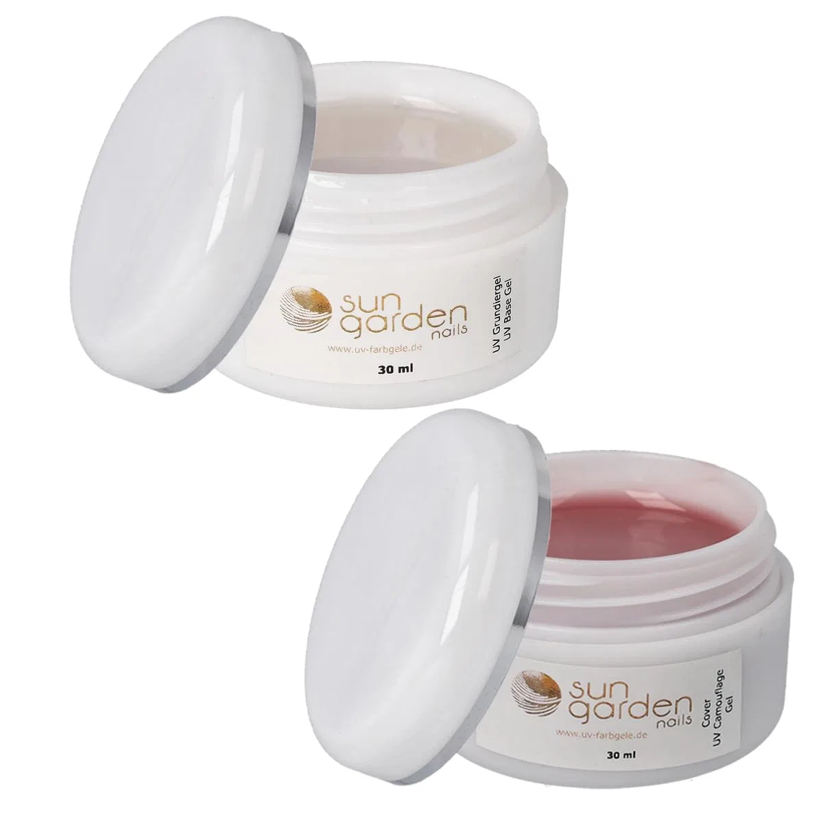 Набор УФ-гелей для ногтей Sun Garden Nails, 30 мл + 30 мл Sun Garden Nails — фото 2