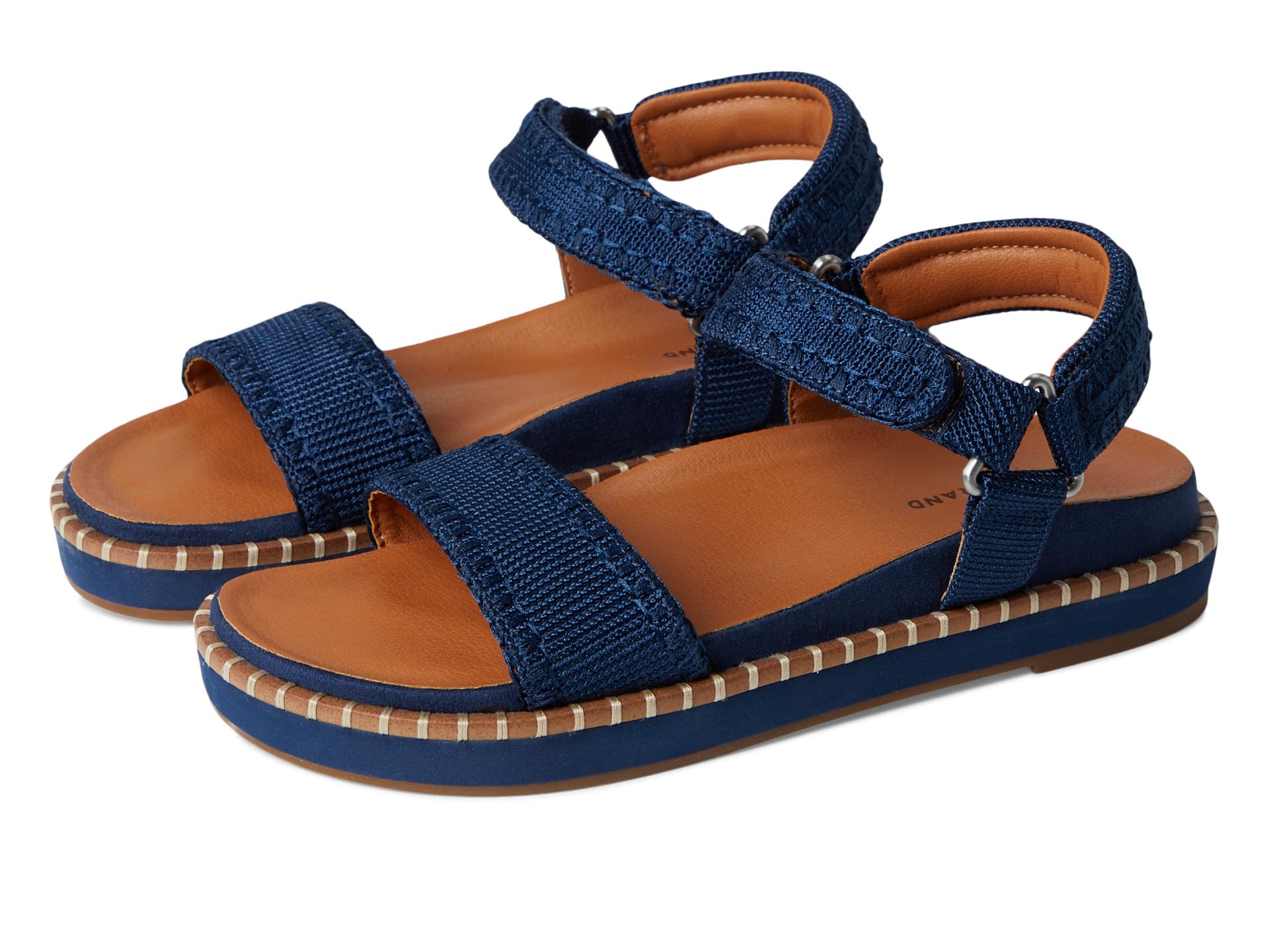 Сандалии Lucky Brand Ullaniah Platform Ankle Strap Sandals, Dark Chambray