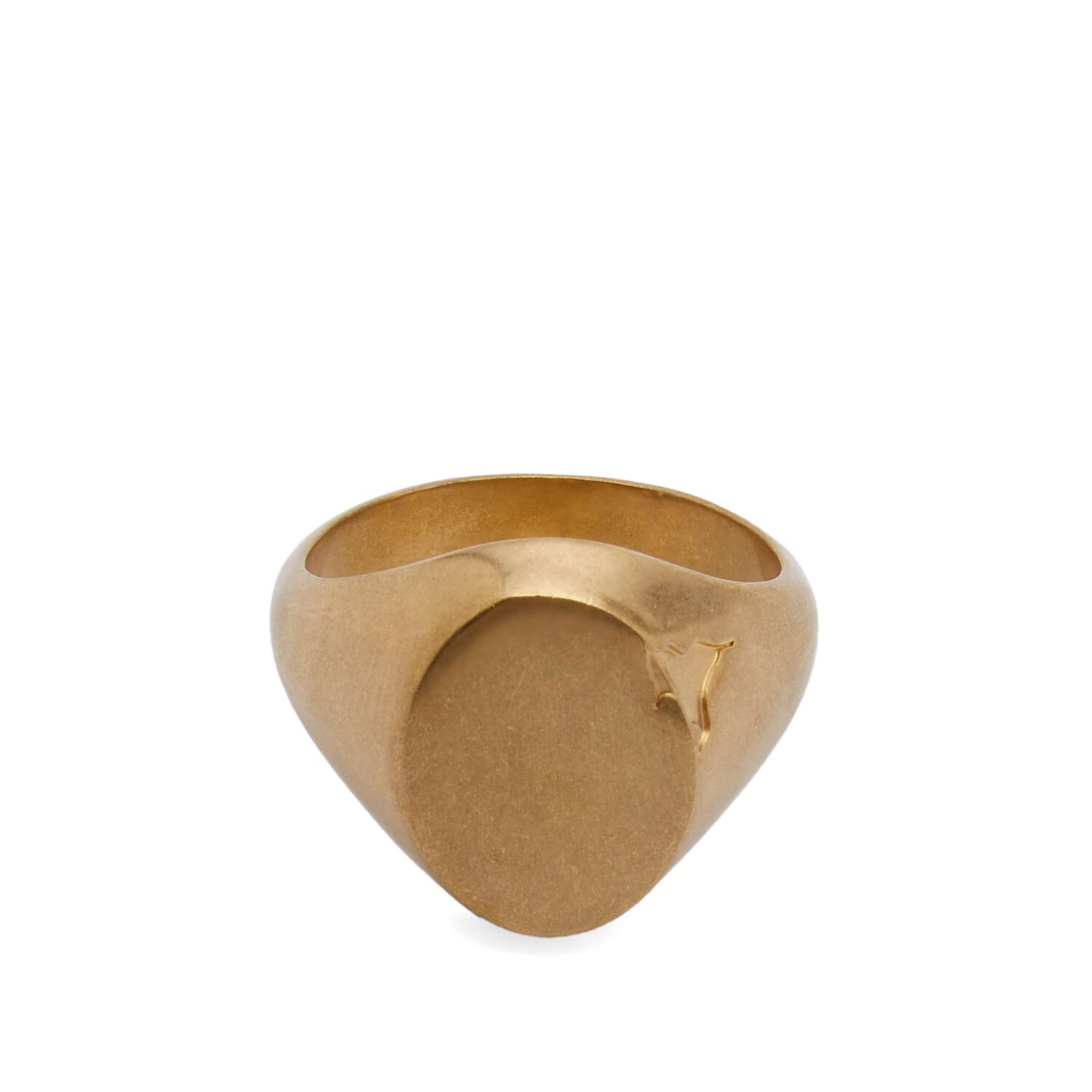 

Ожерелье Mm6 Maison Margiela Signet Ring, цвет Brushed Gold