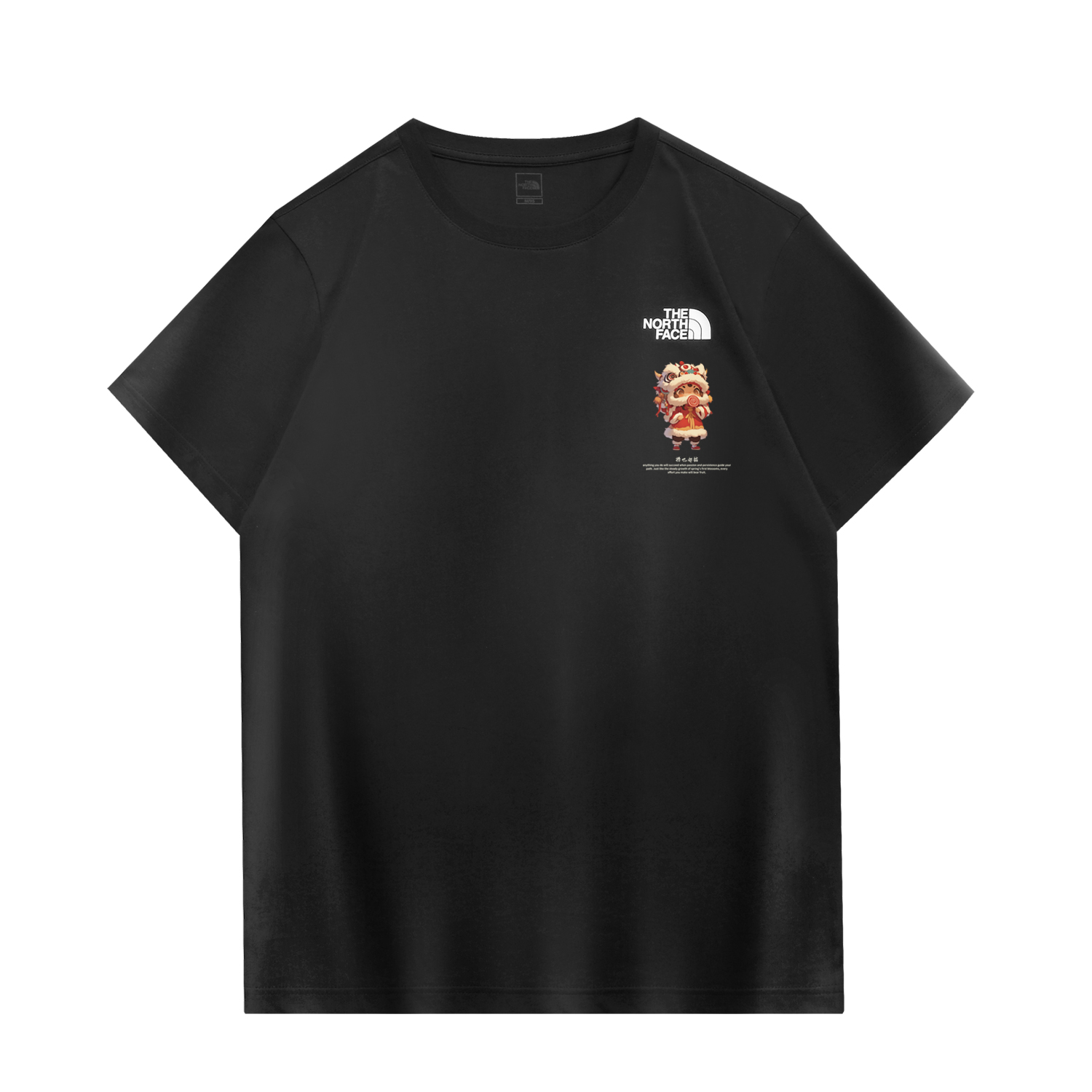 

Футболка унисекс черная THE NORTH FACE