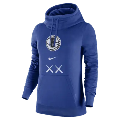 

Худи Nike Brooklyn Nets Club Fleece 2023/24 City Edition, цвет Rush Blue