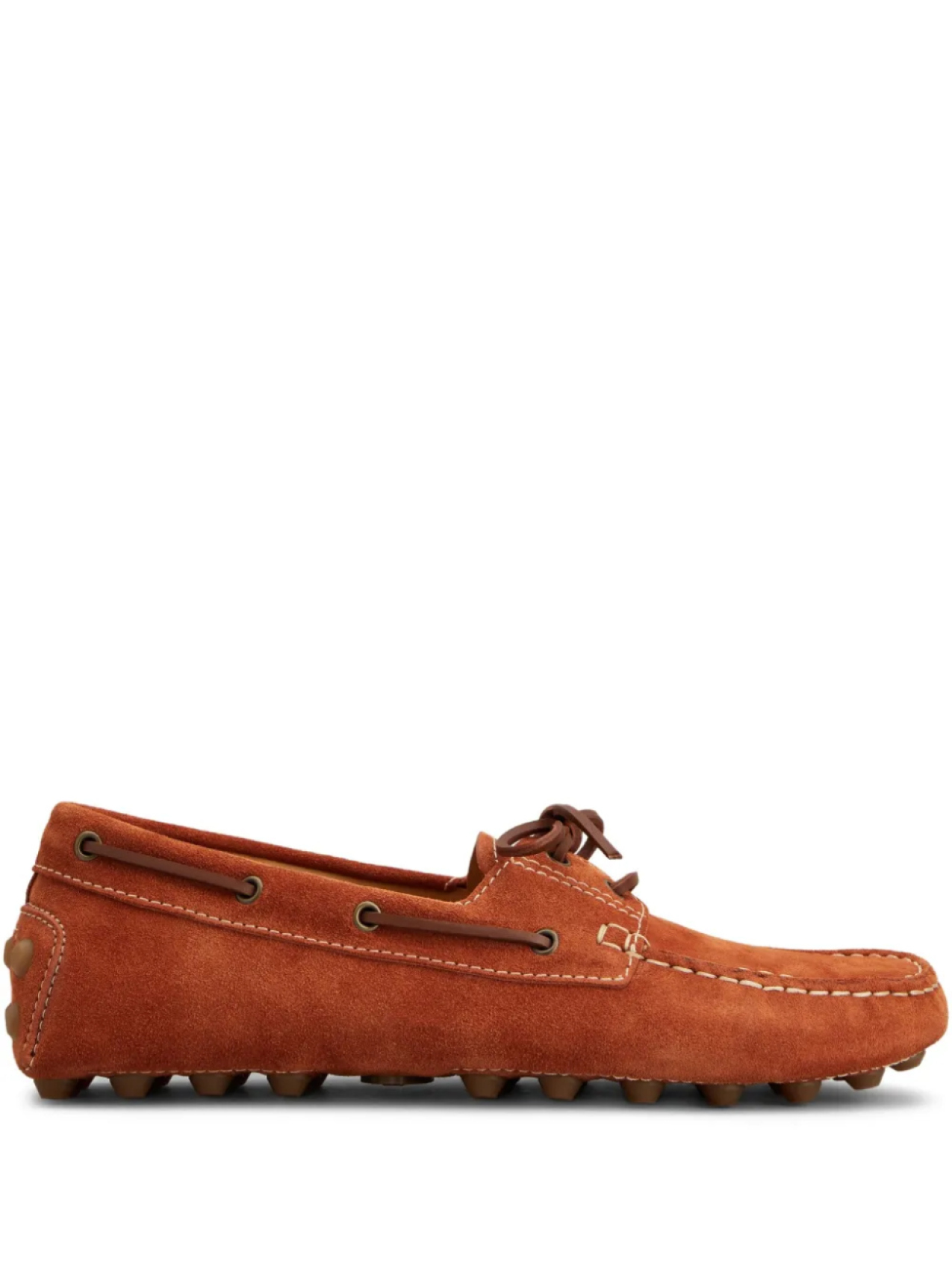 

Tod's замшевые лоферы, оранжевый
