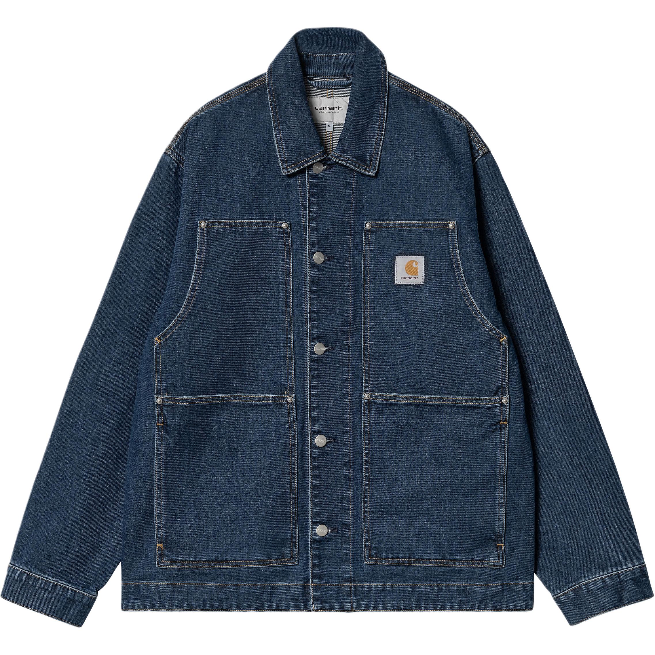 

Carhartt WIP Двубортная куртка свободного кроя, Blue