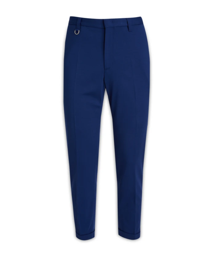 

Приталенные брюки чинос Paolo Pecora, синий