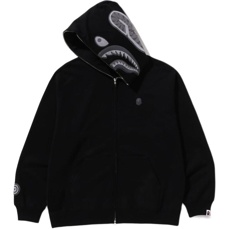Bape Ape Head One Point Shark худи на молнии A BATHING APE, розовый — фото 2