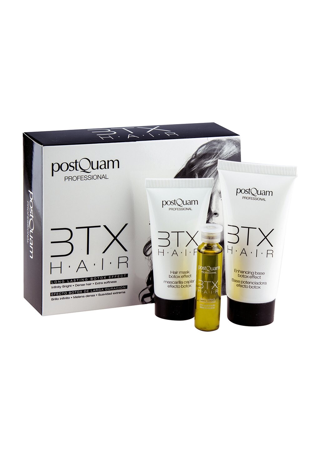 

Уход за волосами Hair Care Hair Fiber Botox 40+25+10 Ml PostQuam, белый
