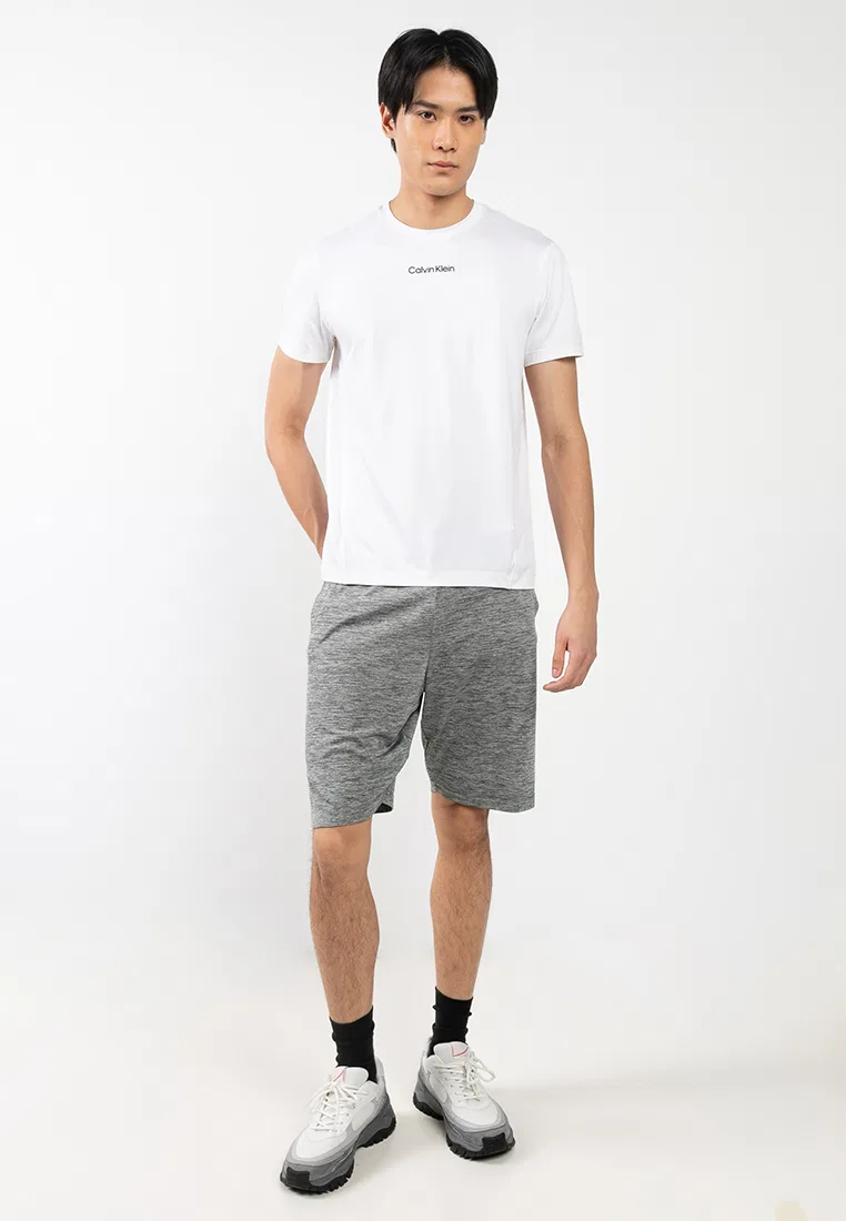 Футболка спортивная, дышащая быстросохнущая, Calvin Klein Sport, белый — фото 4