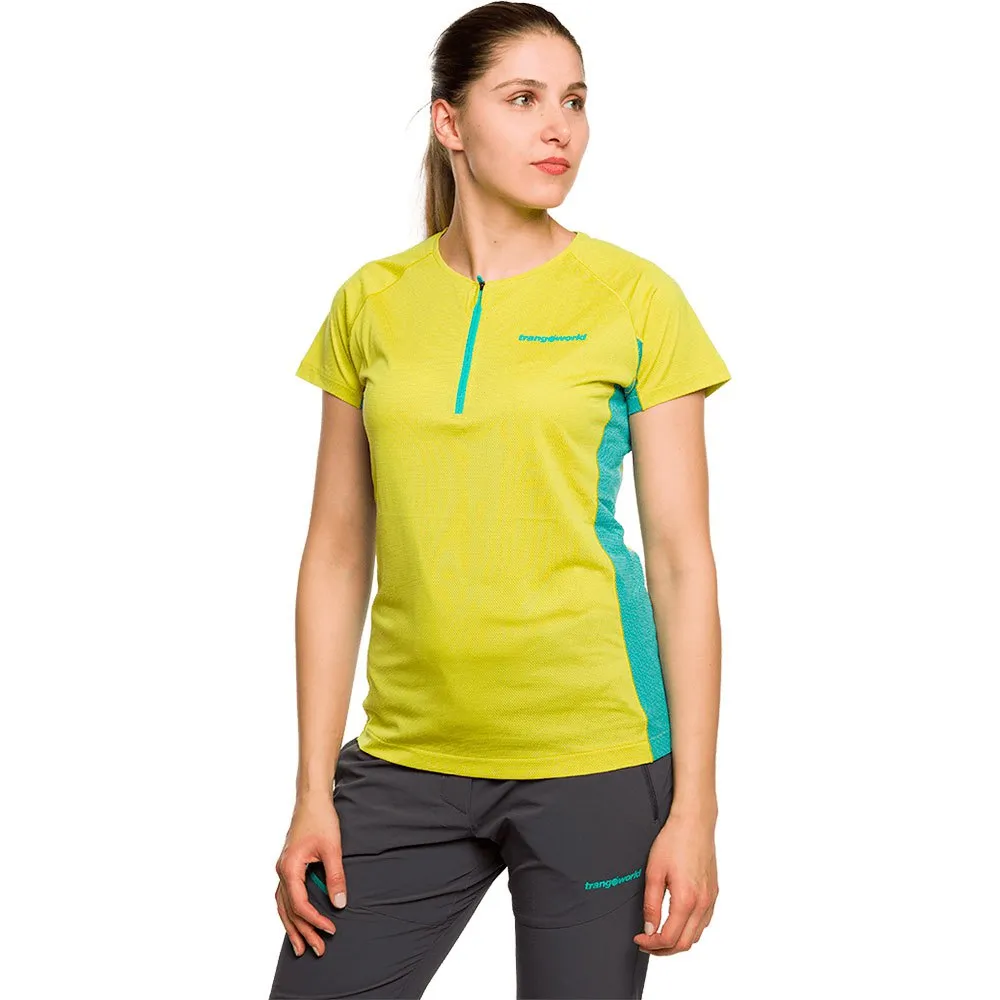 

Футболка Trangoworld Leit half zip, желтый