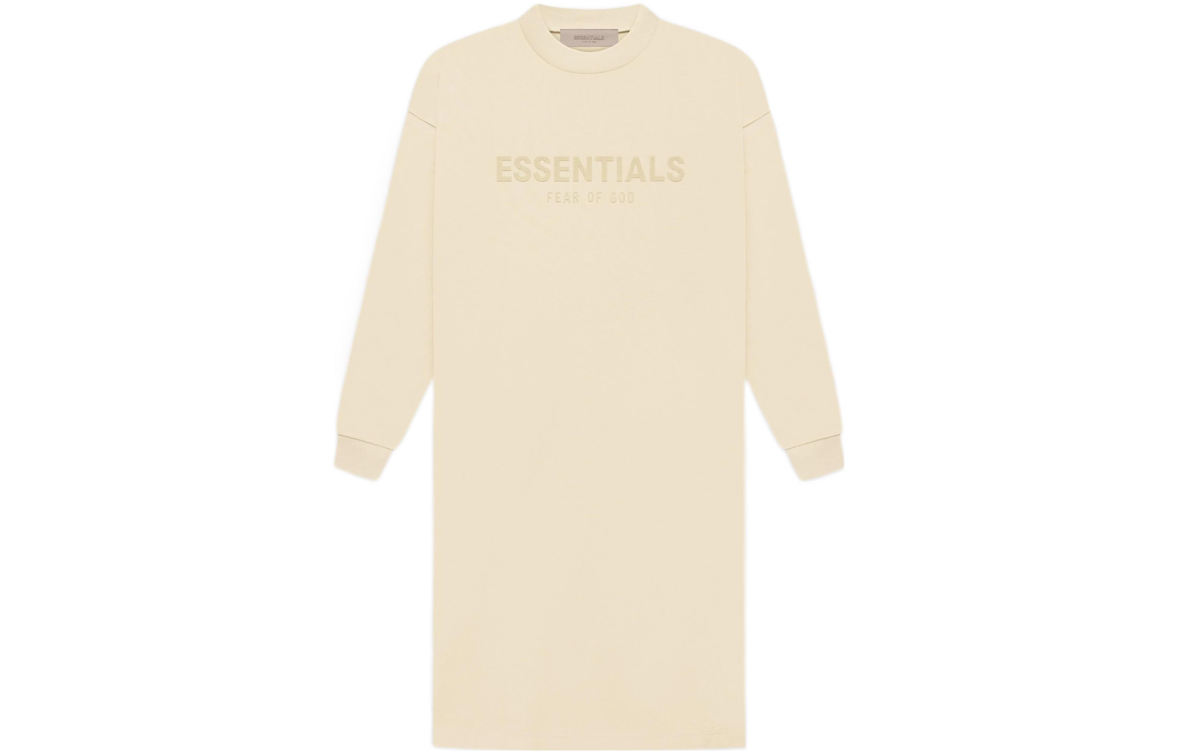 

Детское платье-футболка с длинным рукавом canary Fear Of God Essentials, желтый