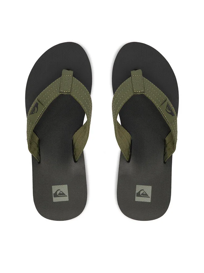 Quiksilver EO-DUNE CQ10036MGB зеленые шлепанцы