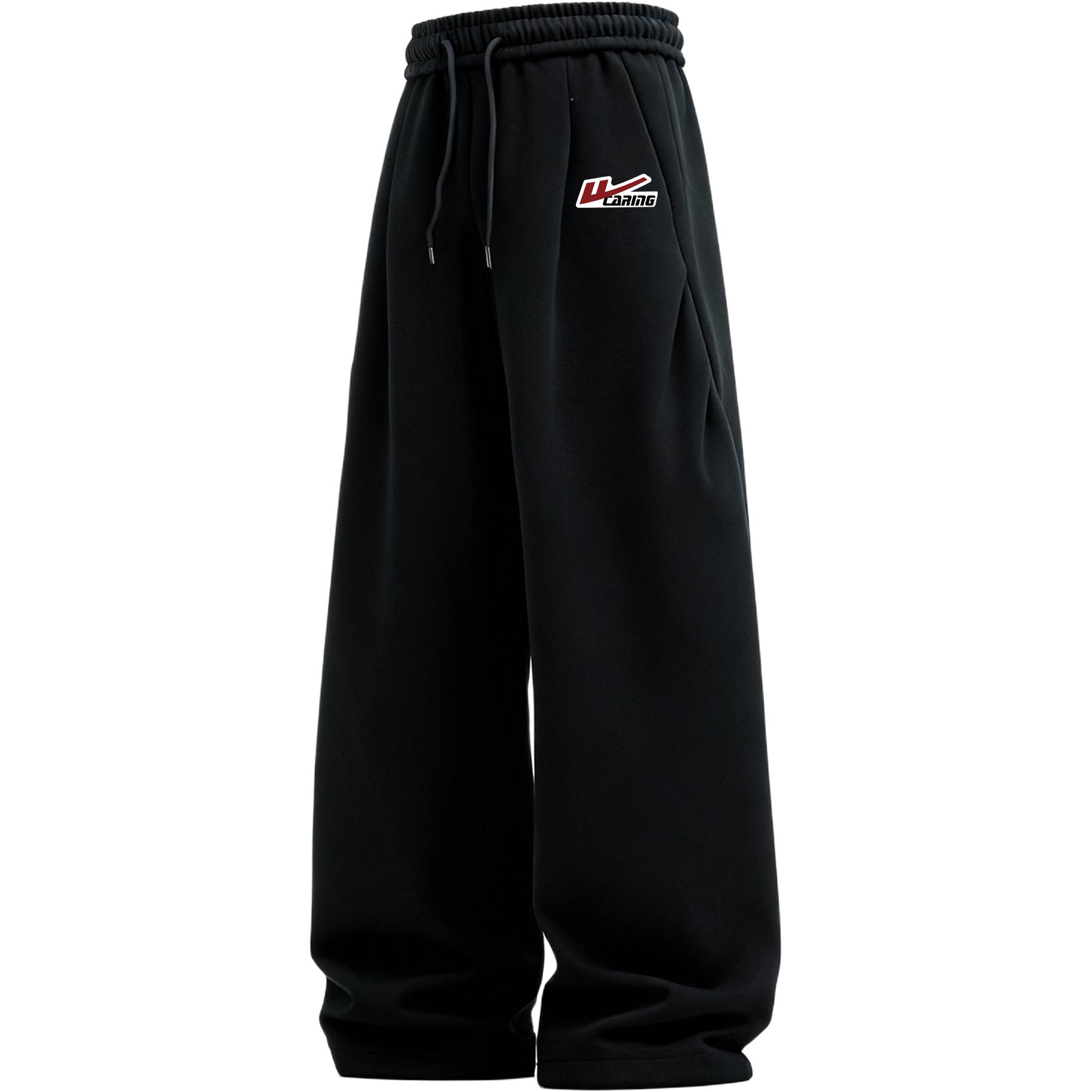 

Вязаные спортивные штаны Unisex WARRIOR, черный (diy badge)