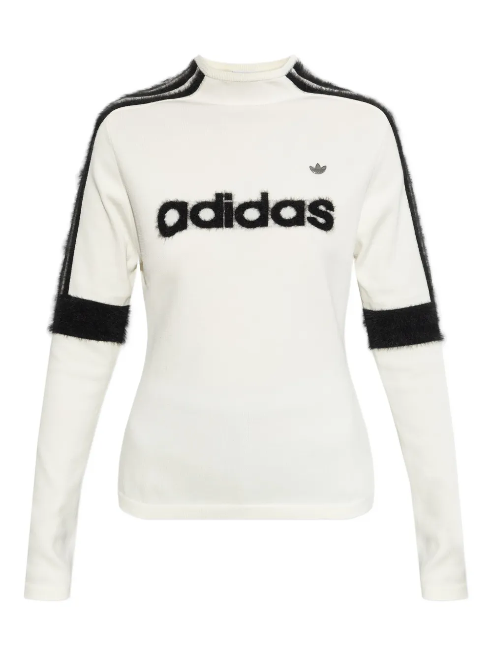 

Футболка с длинными рукавами и логотипом adidas, белый