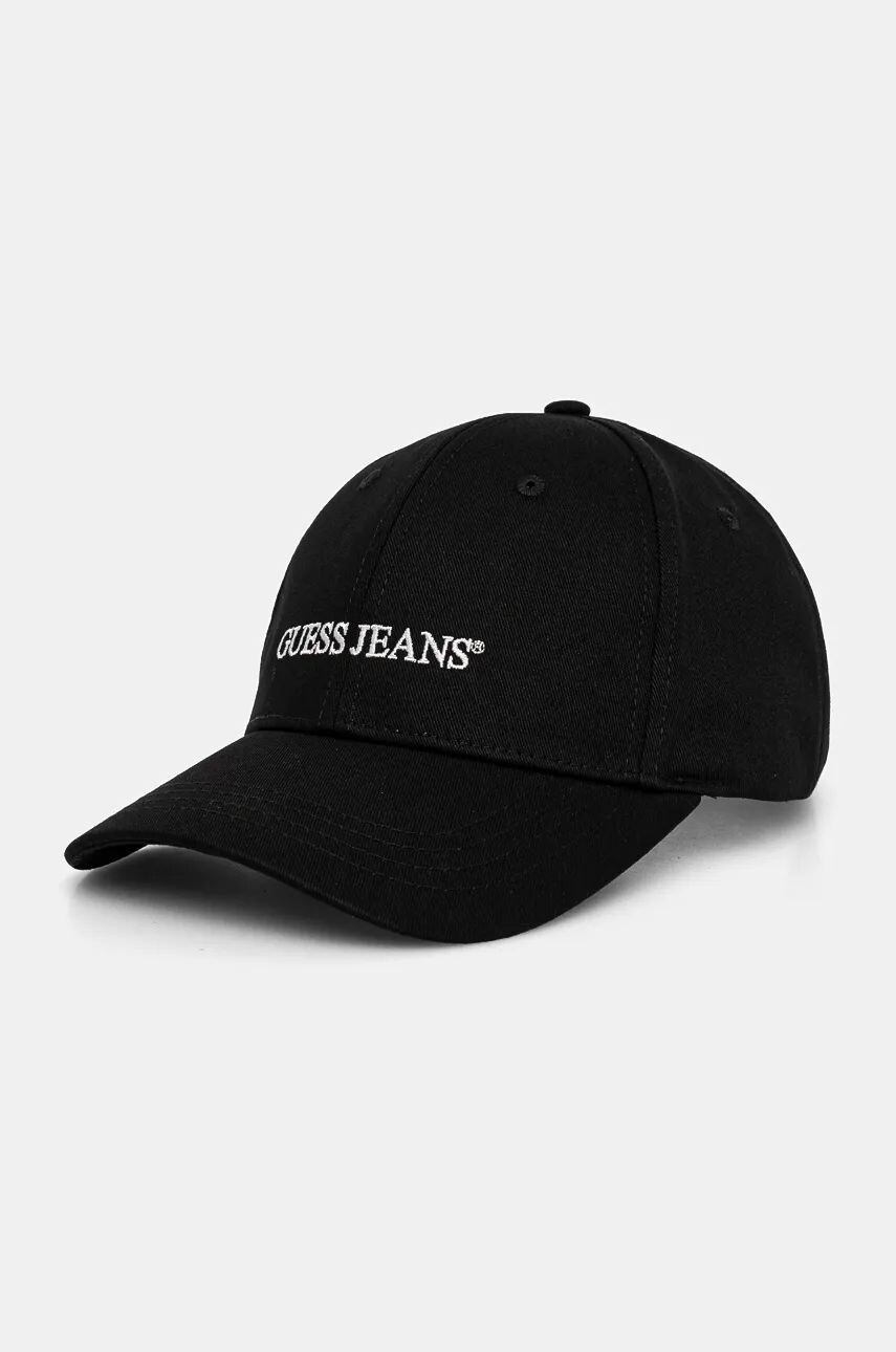 

Бейсболка Guess Jeans из хлопка, черный