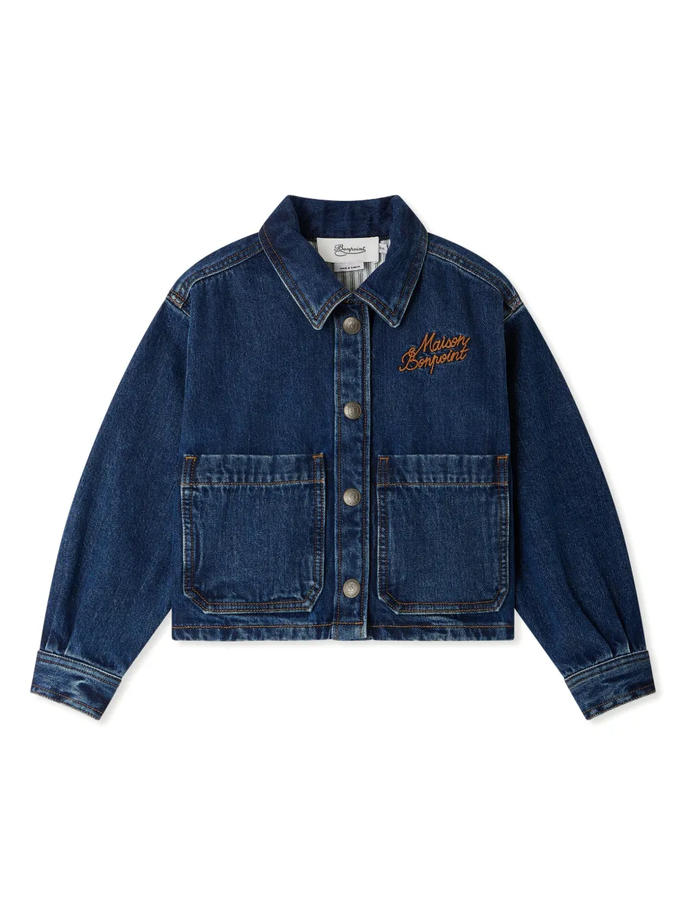 

Джинсовая куртка Eliza Bonpoint, синий