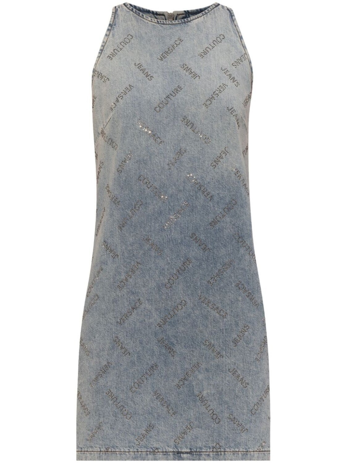 

Джинсовое платье Versace Jeans Couture, серый