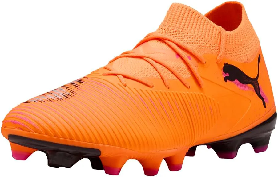 Футбольные бутсы Puma Men's Future 8 Match для твердого и искусственного покрытия, черный — фото 3