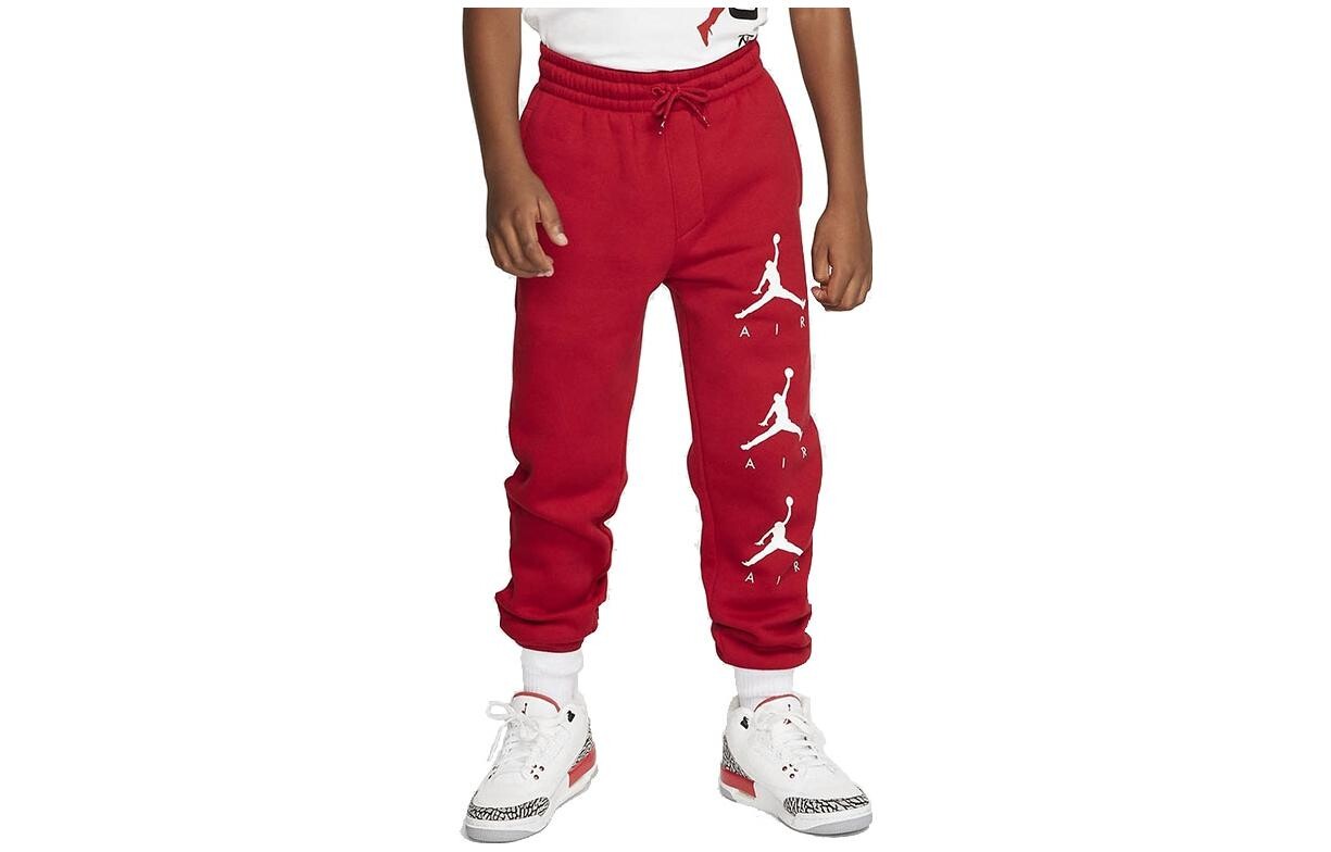 

Детские трикотажные спортивные штаны Jordan, цвет Red