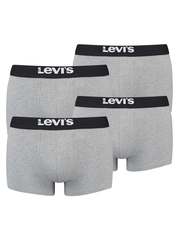 

Боксеры Levi´s short 4er Pack, цвет grau melange