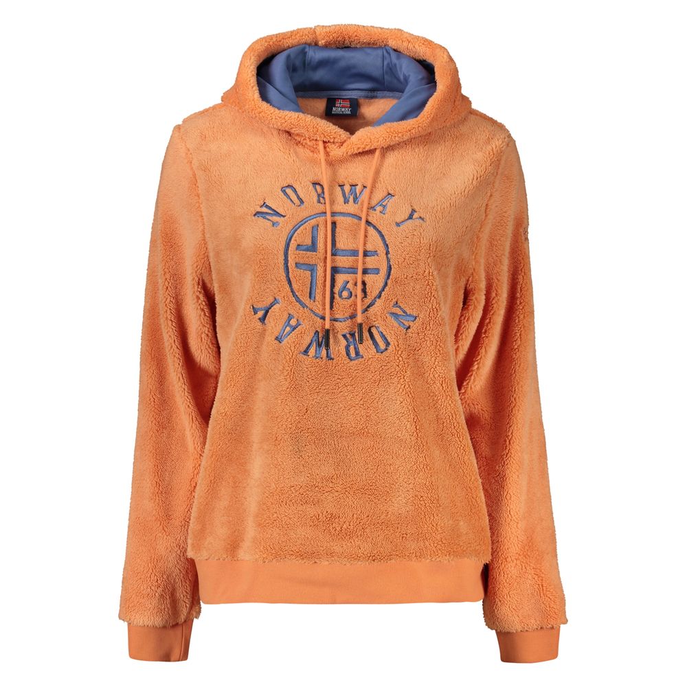 

Оранжевый женский свитер из полиэстера Geographical Norway