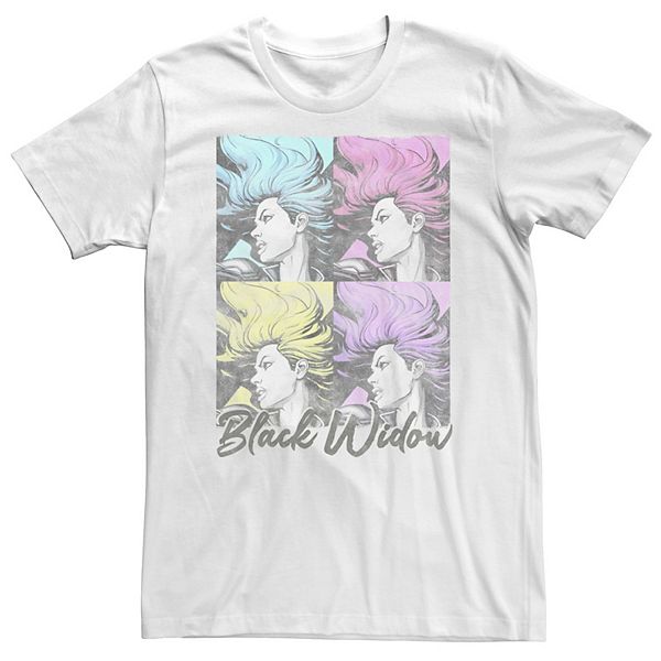 

Футболка Big & Tall Black Widow Pop Marvel