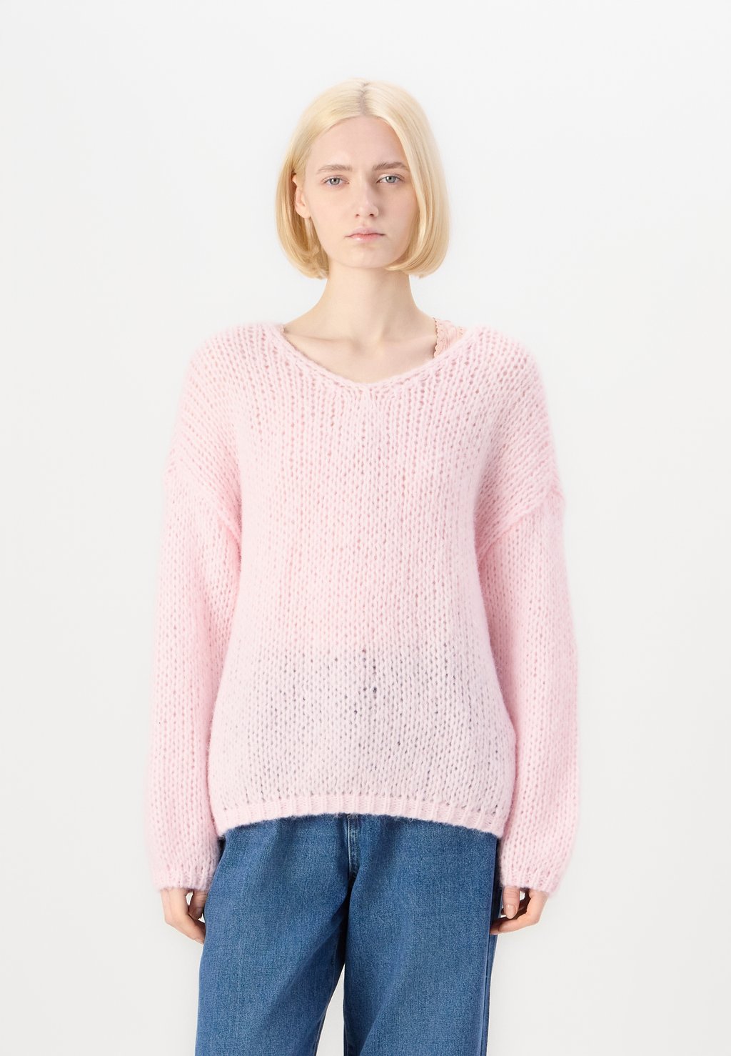 

Джемпер VMADA V NECK Vero Moda, светло-розовый