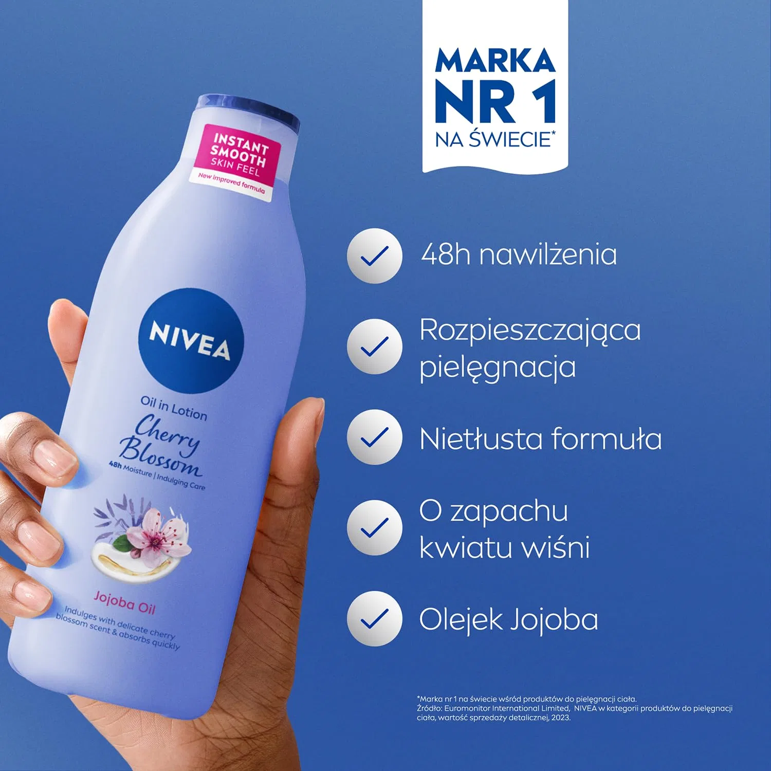 Увлажняющий лосьон для тела с цветком вишни NIVEA Nivea — фото 3
