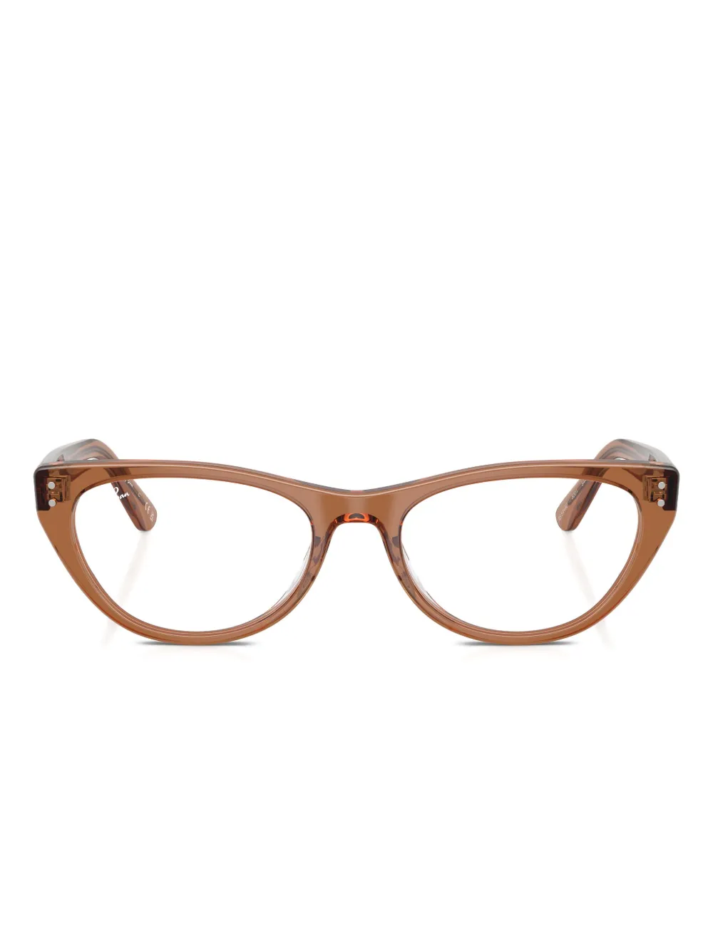 

Очки в форме кошачьих глаз Ray-Ban, коричневый